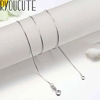 

Fashion Silver Color Snake Chains Necklaces For Women Christmas Jewelry Wholesale Collar
