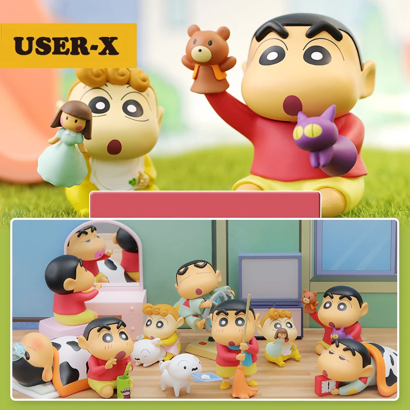 Crayon Shinchan глухая коробка ежедневная серия аниме кавайная милая кукла нохара Shinnosuke