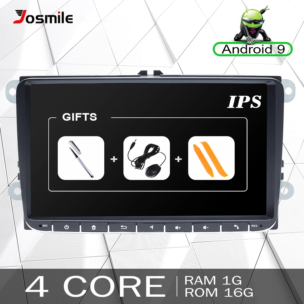 " Android 9,0 автомобильный радиоприемник gps навигация для VW Passat B6 touran volkswagen Skoda Octavia 2polo golf 5 6 мультимедийный плеер камера