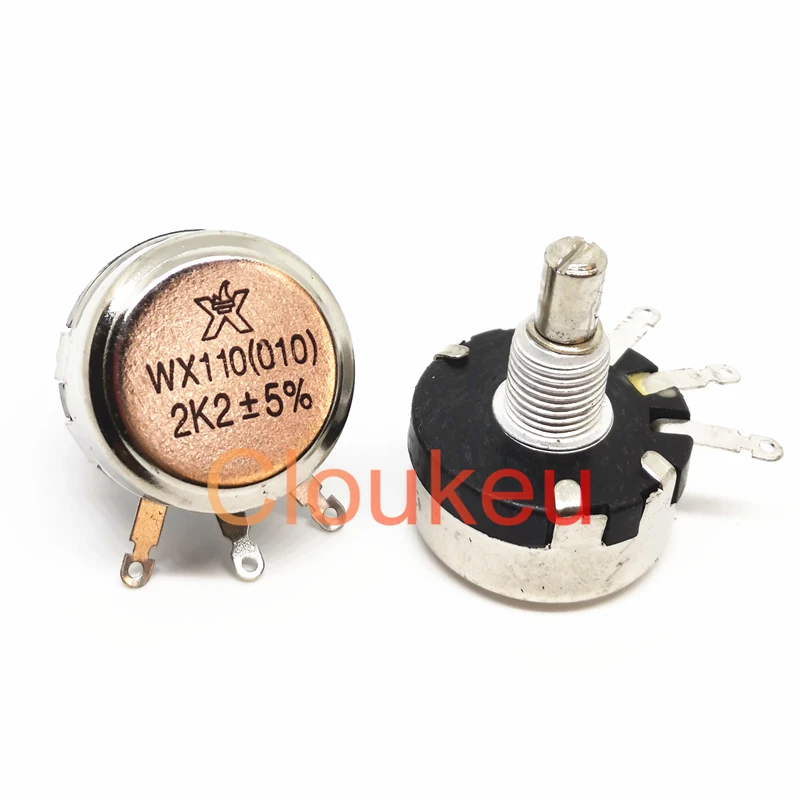 WX110(010) потенциометр переключатель 100R 470R 1K5 1K 2K2 4K7 10K 22K 5K6