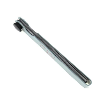 

10cm Motorcycle Spark Plug Gap Measuring Tool Valve Feeler Gauge 17 Blades Hand Held Disassembly Tools