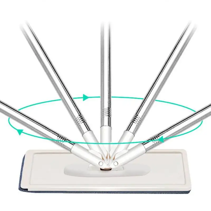 Плоская Автоматическая отжимная Швабра из микрофибры, избегайте мытья рук, домашняя кухня