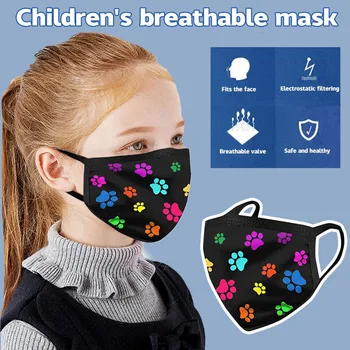 

Child Cotton Mouth Face Cover Anti Pollution Dust Washable Reusable Facemask Breathable Respirator Kids Fabric Maske Masque