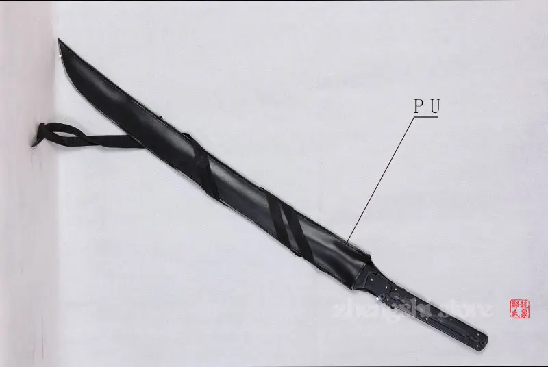 Metal Gear Rising Revengeance Anime Swords - Full Tang Carbon Steel Sword for Cosplay Props and Home Decoration image 4