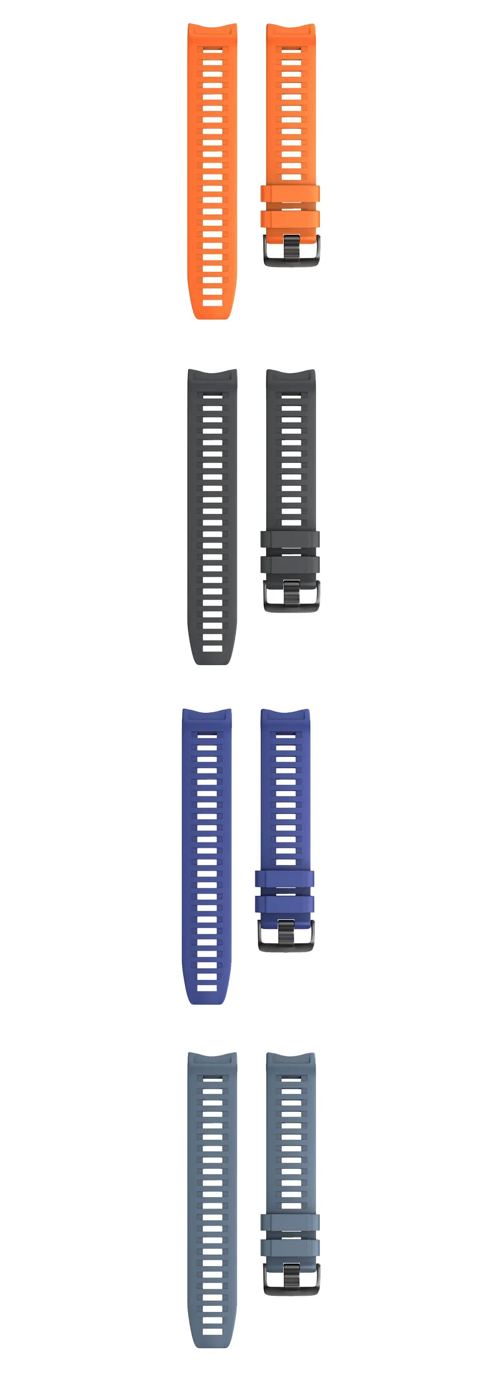 For Garmin Instinct watchband sports silicone replacement wristband color bracelet quick installation and removal accessories