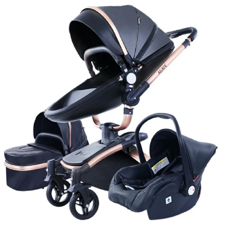 Passeggino Neonato 3 In 1 Passeggino Alto Paesaggio Passeggino Carrozzina Passeggini Kinderwagen Poussette Bebe Carrello Per Bambini