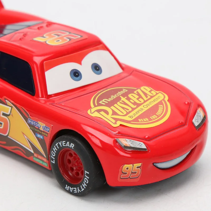 7 9 см Disney Pixar Cars 3 Lightning McQueen Mater Jackson Storm Ramirez 1:55 литье под давлением Металл