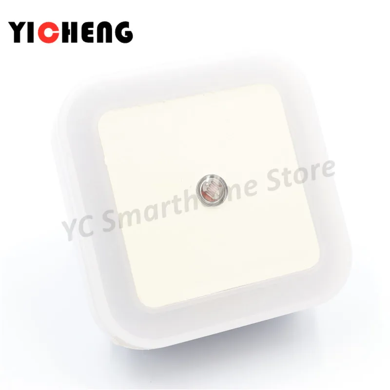 Intelligent LED Induction Square Ring Night Light with Himalayan Salt Design