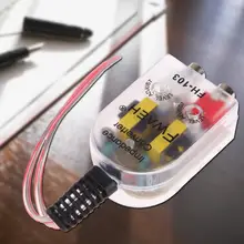 12 В автомобильный стерео радио динамик с высоким и низким RCA линия аудио сопротивление конвертер Автомобильная электроника Аксессуары запчасти для автомобиля