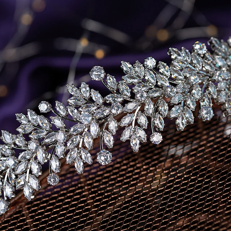 Tiaras e Coroa Acessórios de Cabelo Requintado Casamento Encantador Elegante Bandana Jóias Brilhantes Coroa Bc5832 Corona Princesa 4 Tiaras e coroa requintado acessórios de cabelo