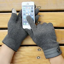 Men Winter Gloves Thick warm cotton Touch Screen Outdoor Motorcycle Cycling Riding Sport Classic Gloves guantes luvas de inverno