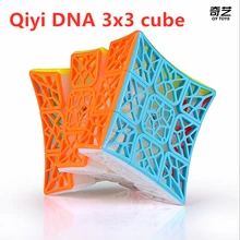 Qiyi 3x3x3 куб ДНК вогнутых 3x3 игрушки Magic cube qiyi ДНК 3x3 головоломки Скорость куб 3x3, cubo magico, 3x3x3 прозрачный пазл