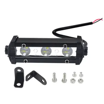 

4 inches 9W 3LED Work Light Bar 12V DRL LED Car Work Light Bar Car Fog Lamp Daytime Running Light For Offroad ATV SUV 4WD New