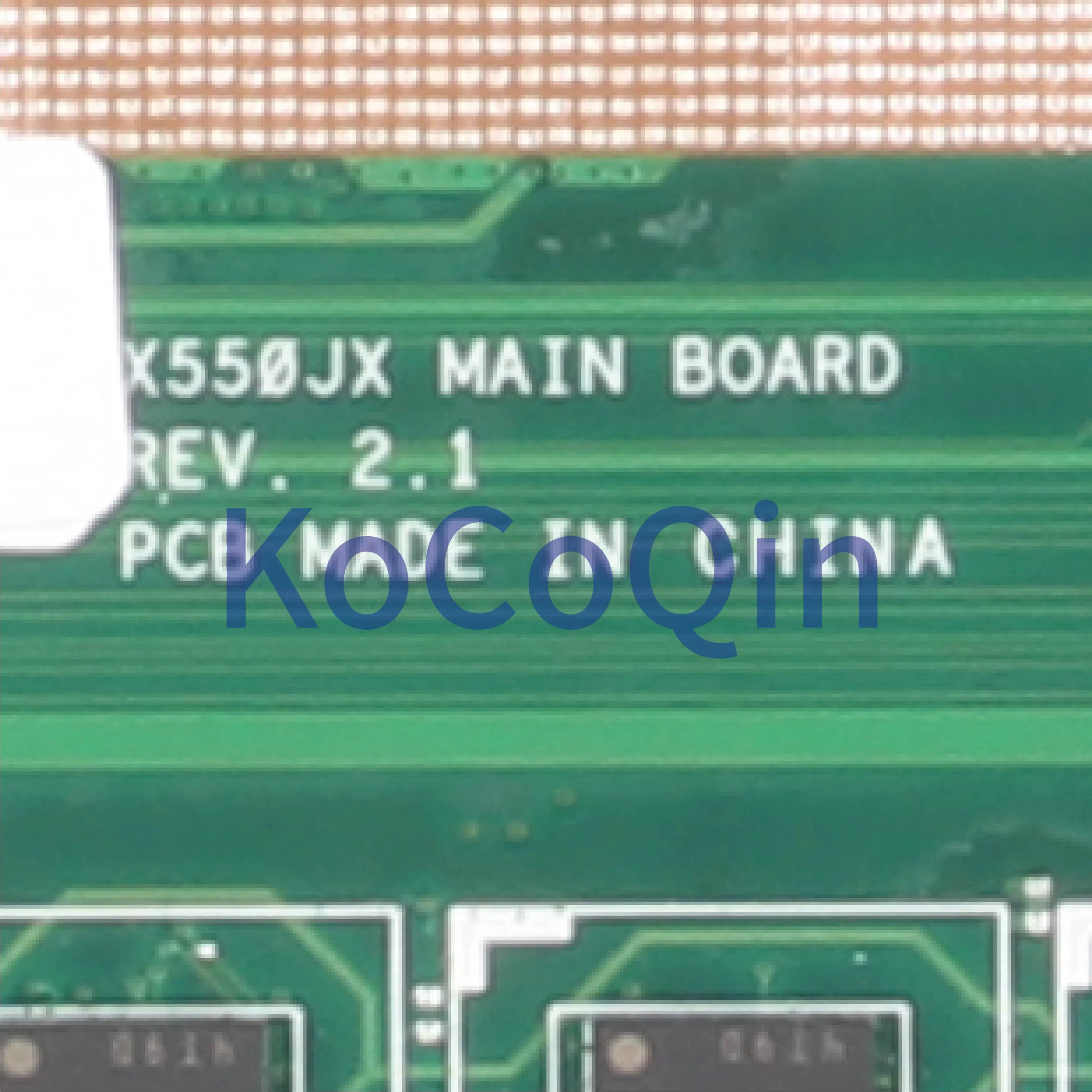 Ideal  KoCoQin Laptop motherboard For ASUS X550JX FX50J A550J K550J W50J GT950 Mainboard REV.2.1 SR1Q8 I7-