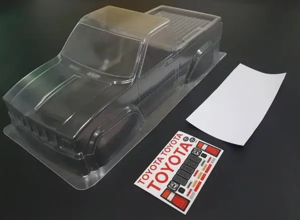 1/10 RC Rock Crawler Clear Body колесная база 313 мм для 1/10 RC Rock комплект автомобильных принадлежностей для передней и задней оси SCX10 TRX4 TF2