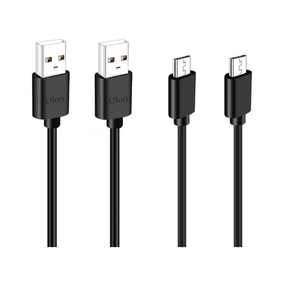 6FT Charging Cable For Roku Voice Pro Remote - Purple USB Replacement Cord