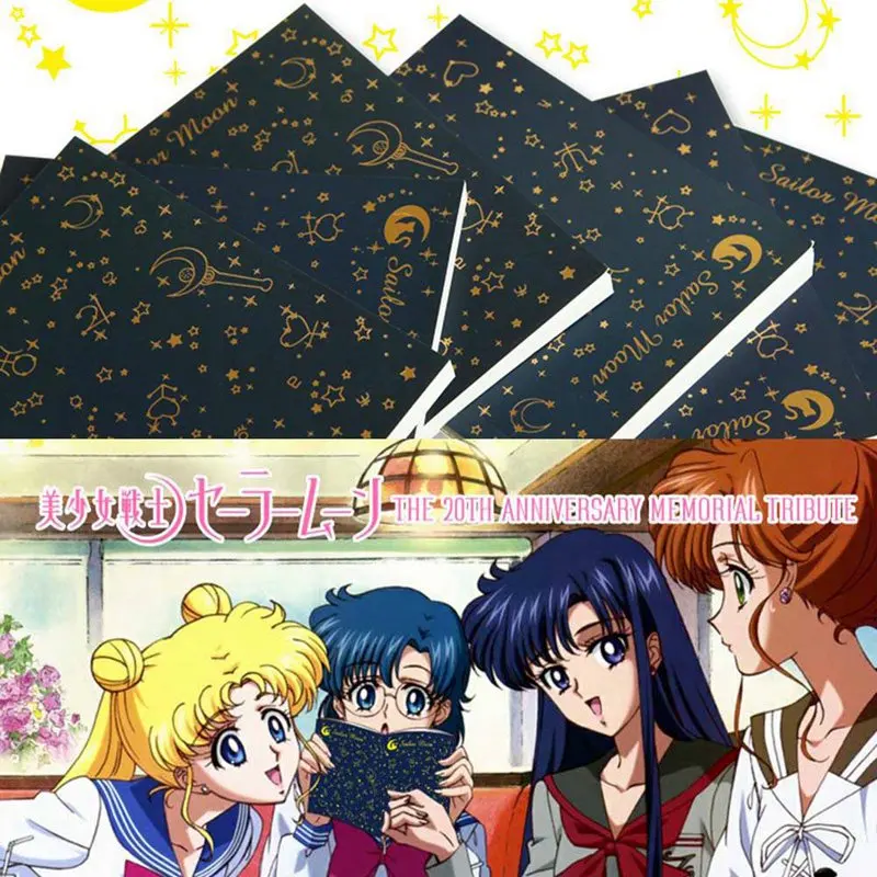 Блокнот из аниме Сейлор Мун Tsukino Usagi с кристаллами принцесса спокойствие
