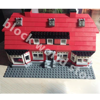 

Employee gifts city 928PCS architecture Kirk's house model building block compatible 4000007 creative assemble toy