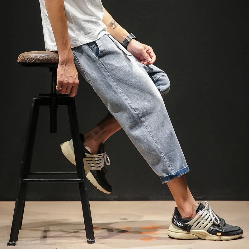 

2019 Summer Large Size Japanese-style Macheda Capri Pants Harem Pants M-5x Gk46-p60
