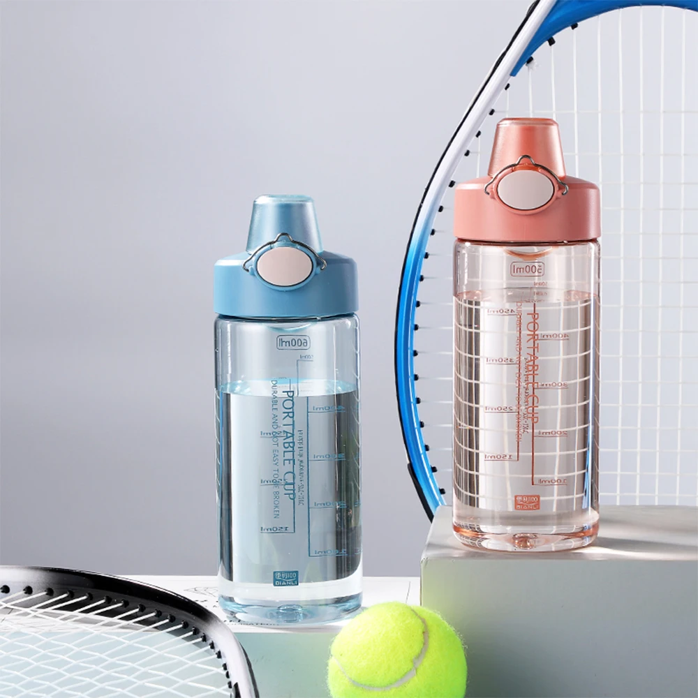 Спортивная бутылка для воды 600 мл шейкер протеин путешествий на открытом воздухе