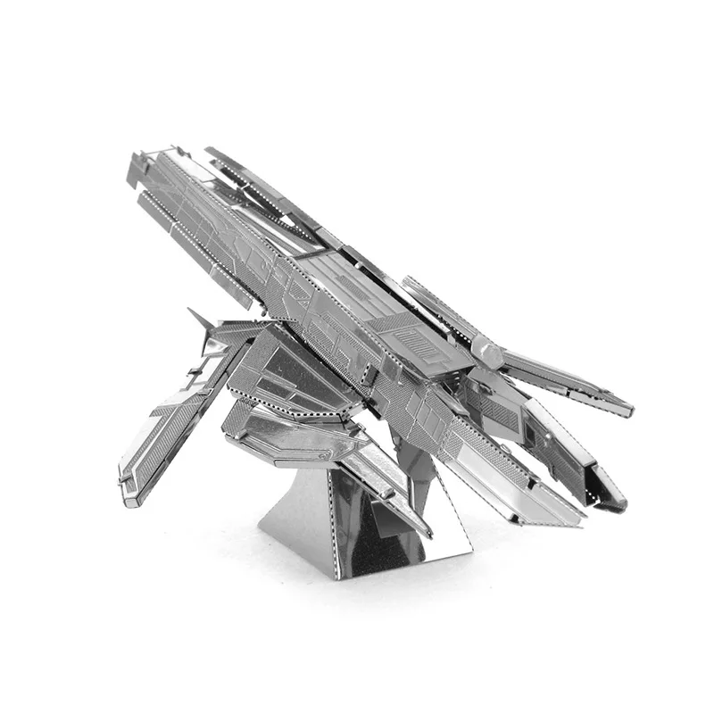 Pp коробка металлическая DIY собранная модель 3D головоломка Mass Effect Turan Cruiser