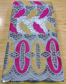 

swiss voile lace in switzerland african lace fabric high quality swiss lace fabric 2.5yards cotton fabric for dress JC-A46