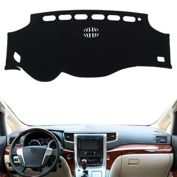

For Toyota Alphard Vellfire 2008 2009 2010-2014 Car Dashboard Cover Mat Pad Dash Sun Shade Instrument Carpet Dashmat Accessories