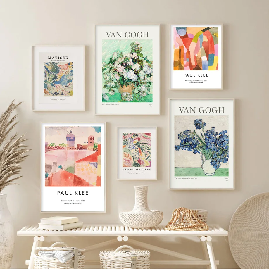 

Vintage Rose Iris Matisse Almond Blossom Nordic Posters And Prints Wall Art Canvas Painting Pictures For Living Room Home Decor