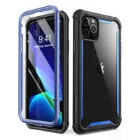 For iPhone 11 Pro Case 5.8 inch (2019 Release) i-BLASON Ares Full-Body Rugged Clear Bumper Cover with Built-in Screen Protector 1