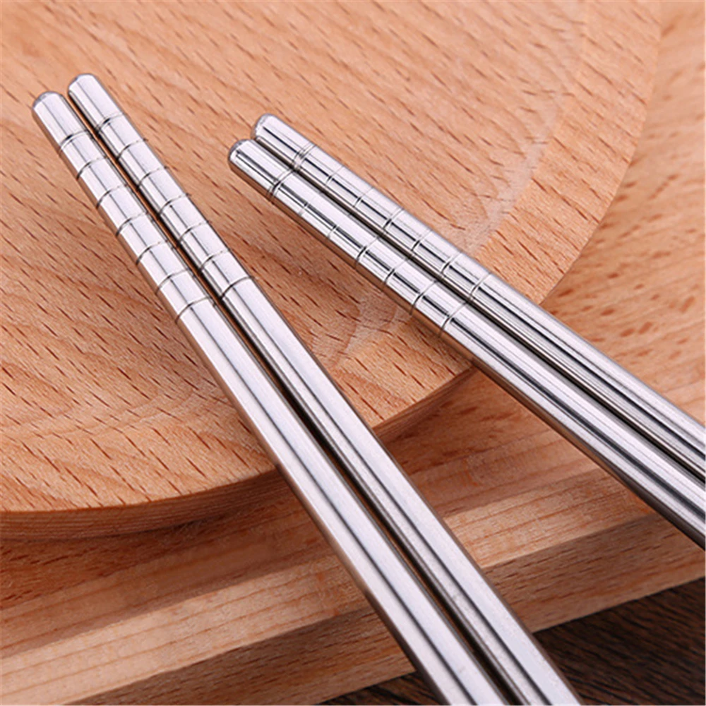 36cm Stainless Steel Long Chopsticks Anti-scalding Fried Hot Pot Noodles Chopsticks Kitchen Accessories Non-magnetic Easy Clean