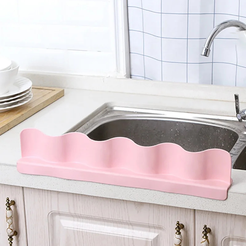 Бытовая чашка для кухни на присоске брызговик TPE Практичный Прочный мытье посуды водяной барьер кухонные принадлежности