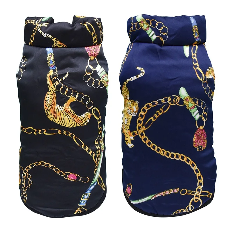 

Fashion Halloween Pet Autumn Winter Warm Vest Coat For Small Medium Dogs Puppy Down Jacket Hoodies Cosmic Landscape Pet Product