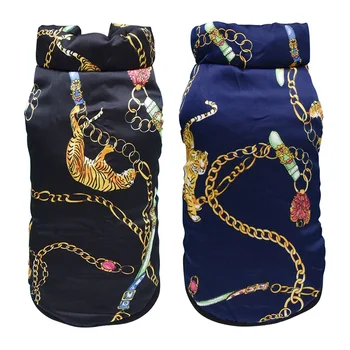 

Fashion Halloween Pet Autumn Winter Warm Vest Coat For Small Medium Dogs Puppy Down Jacket Hoodies Cosmic Landscape Pet Product