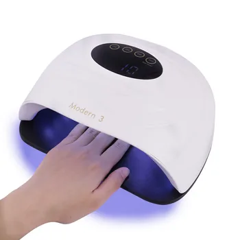

New 120W UV Lamp for Nails Gel Polish Curing with Large LCD Screen Infrared Sensor 45 pcs Leds Quick Drying Nail Polish Machine