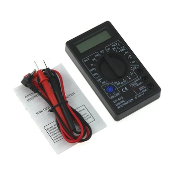 

NEW Professional DT832 Digital Multimeter LCD AC/DC Voltmeter Ampere Mete Ohm Tester Multi-function