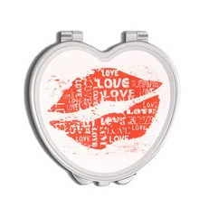 Double-sided Folding Small Makeup Mirror Foldable HD Mirror Easy To Carry High-definition Mirror Cosmetic Mirror Tools