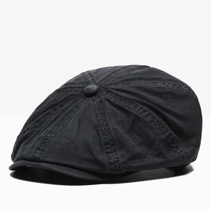 male beret hat 2019 new British retro octagonal cap men's cap ladies beret fashion casual hat newsboy beret Berets