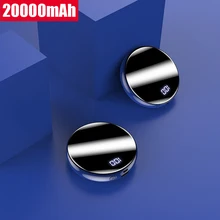 Mi ni power Bank 20000 мАч, портативная быстрая зарядка, внешний аккумулятор для мобильного телефона, зарядное устройство для Xiaomi mi iPhone