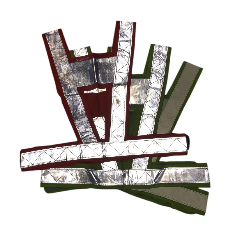 Reflective Tape Safety V Style Vest Road Traffic Reflector Clothing With PVC Warning Tape