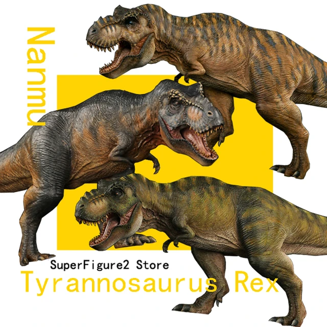 Figurine dinosaure t-rex machoire amovible