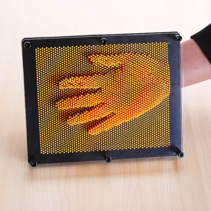 ГОРЯЧАЯ Детская забавная игрушка пластиковая 3D DIY модель антистресс клон отпечаток пальца иглы слизи рук Плесень Детские развивающие игрушки CUN 668