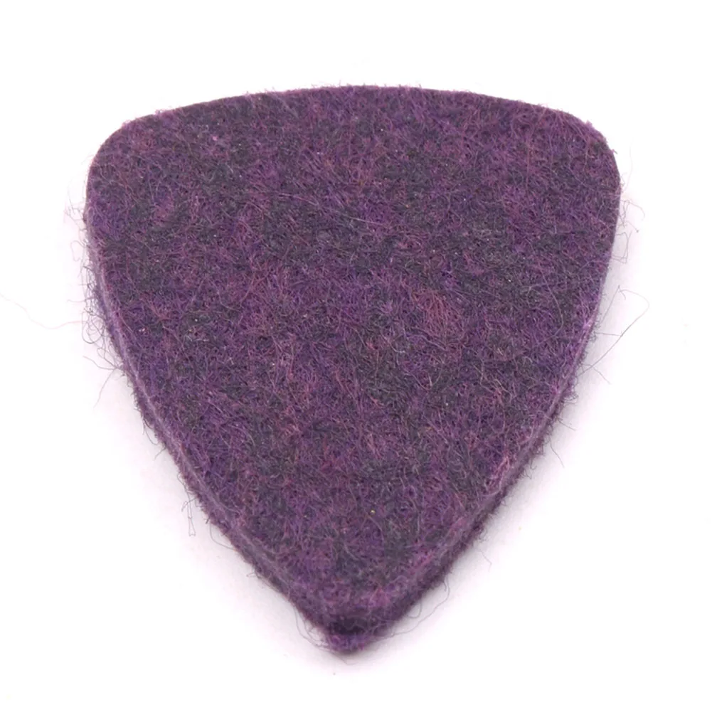 10pcs Accessories Ukulele Plectrum Portable Parts Practical Tool Professional Thin Soft Felt Guitar Pick Mini