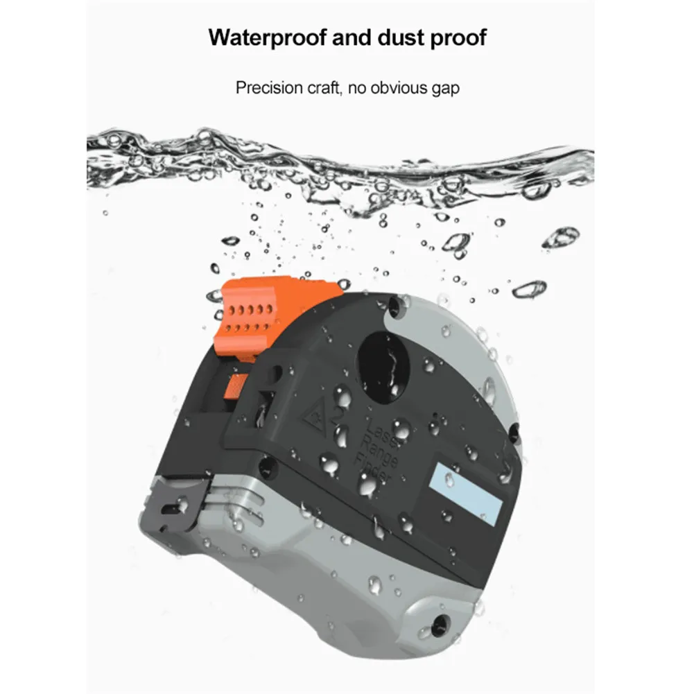 US $21.72 40M Infrared Steel Tape Measure Intelligent Tapeline Laser Rangefinder Digital Electronic High Precision Range Finder