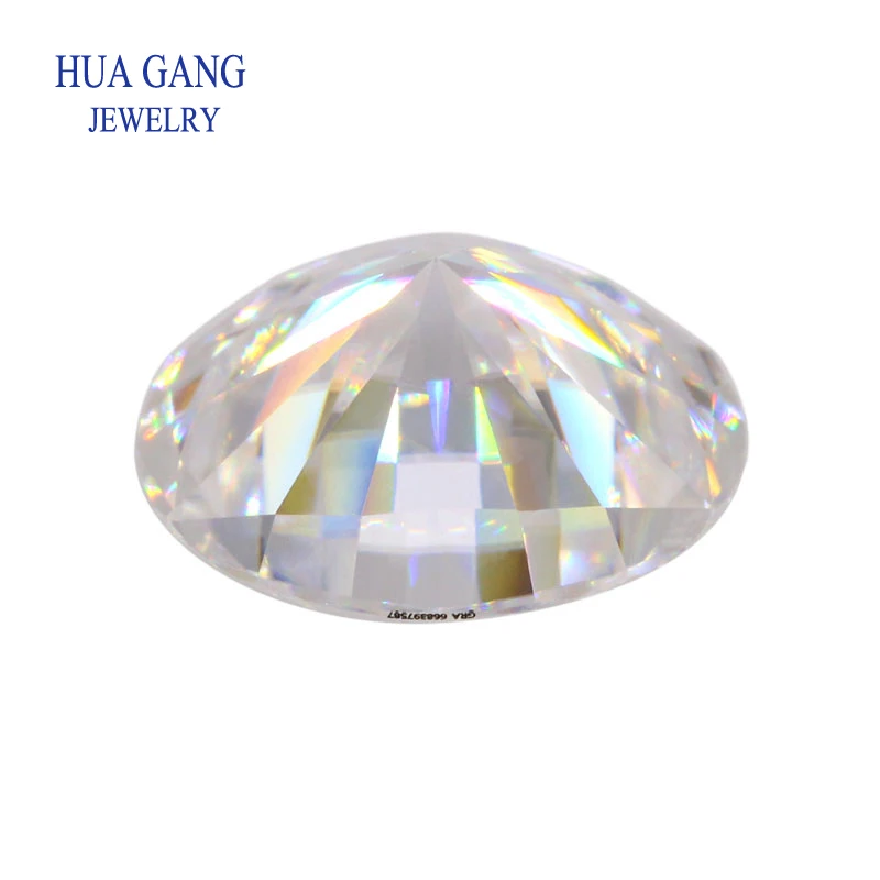 Low Price Oval Moissanite 0.5ct To 8ct D ColorLoose Moissanite Oval Excellent Cut VVS1 For Engagement Ring Beads For Jewelry