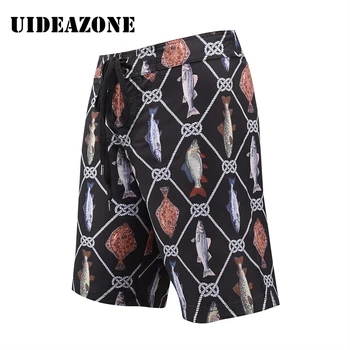 

2020 New Style Men's Sports Short Beach Shorts Bermuda Board Shorts Surfing Swimming Boxer Trunks Bathing Suits Swimwear