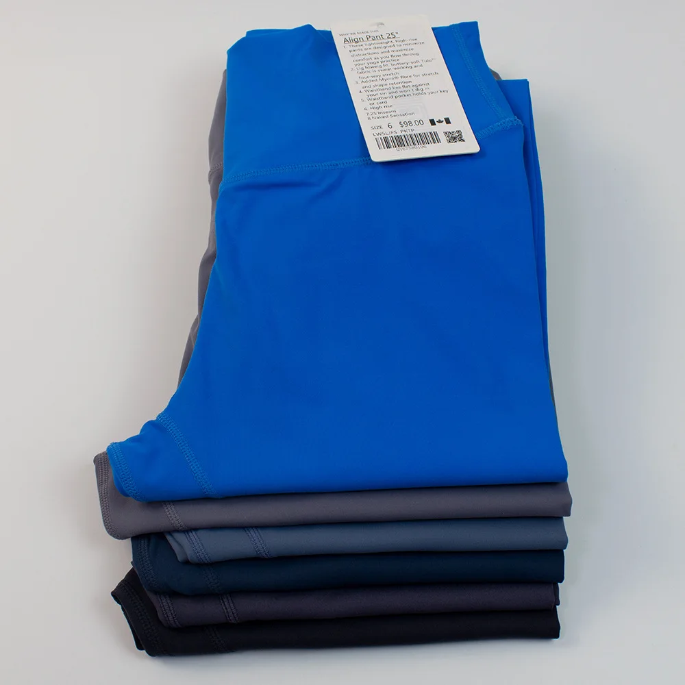 Classic2.0 Fitness Women Sports Pants Tight High Waist Yoga Leggings Gym Athletic High-rise Align Buttery Soft Custom Lulu Logo