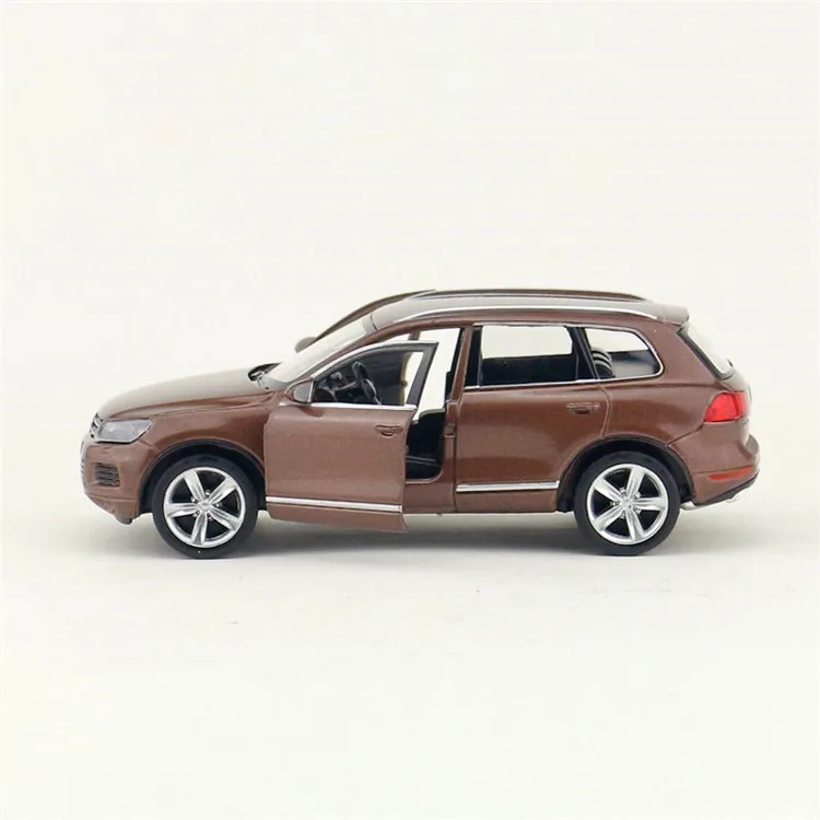 Лучшие продажи 1:36 Touareg SUV сплав модель, моделирование металлическая игрушка с инерционным механизмом модель, детский подарок на день рождения