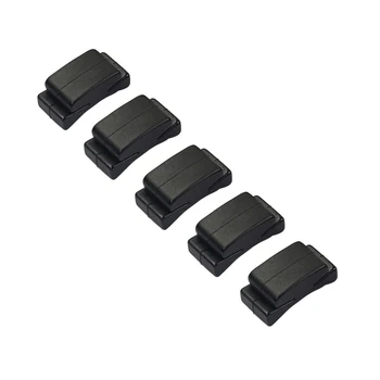 

5PCS Black Pick Holder Plectrums Fix on Headstock for Guitar Bass Ukelele