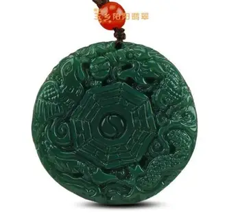 

LETSFUN Fine Jewelry Natural Hetian Jade Jade Dragon and Phoenix Longfeng Brand Genuine Circle Free Shipping