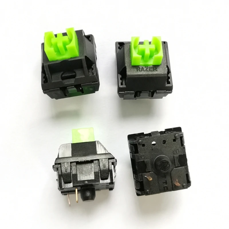

4Pcs 3Pin Green Switches Axis for razer blackwidow Chroma Gaming Keyboard